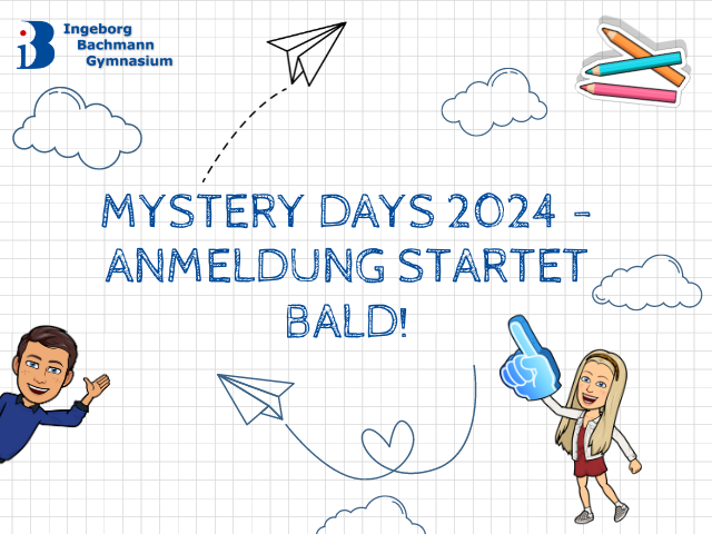 Mystery Days 2024 - Anmeldung startet bald!